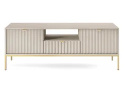 Mueble TV con cajón y estructura dorada – Cachemir – 154 cm – VELLORE