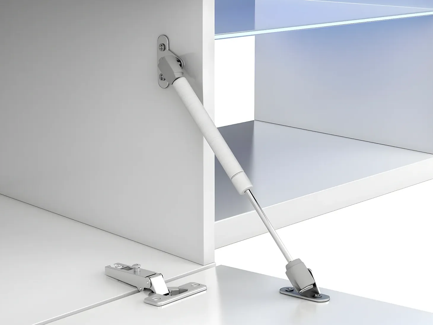 Mueble TV con luces Led Tech
