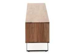 Mueble tv de madera maciza de acacia reciclada