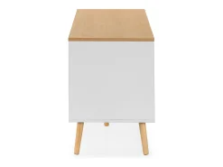 Mueble Tv Desi 2 puertas color Blanco