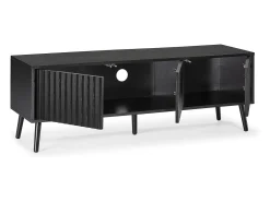 Mueble TV Lluvia 3 puertas color Negro
