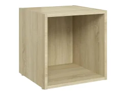 Mueble TV madera contrachapada roble Sonoma 37x35x37 cm YOE19608