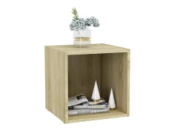Mueble TV madera contrachapada roble Sonoma 37x35x37 cm YOE19608