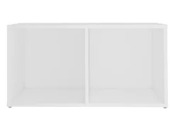 Mueble TV madera contrachapada blanco 72x35x36,5 cm YOE60467