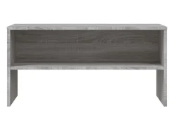 Mueble TV madera de ingeniería gris Sonoma 80x40x40 cm YOE91958
