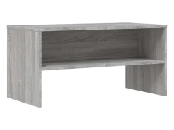 Mueble TV madera de ingeniería gris Sonoma 80x40x40 cm YOE91958