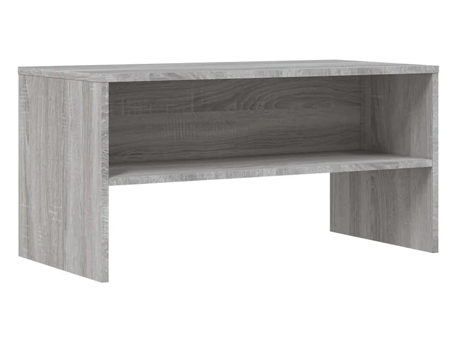 Mueble TV madera de ingeniería gris Sonoma 80x40x40 cm YOE91958