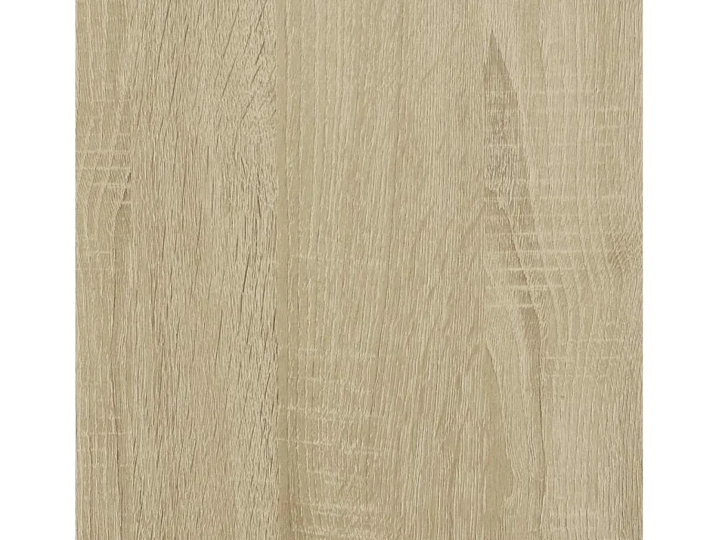 Mueble TV madera ingeniería y metal roble Sonoma 100x35x50 cm