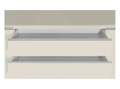 Mueble TV MAGIC con 2 puertas y 2 cajones color cachemira 240x40x40 cm
