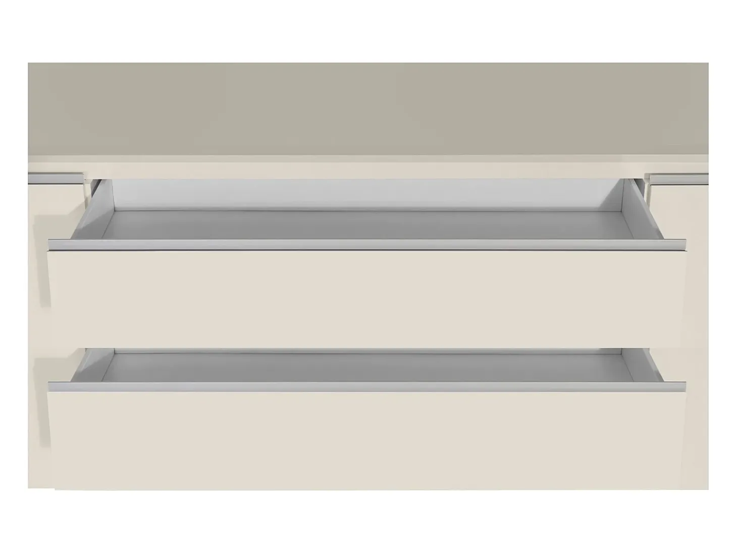 Mueble TV MAGIC con 2 puertas y 2 cajones color cachemira 240x40x40 cm