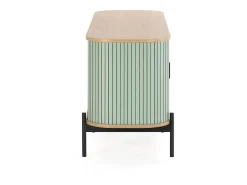Mueble Tv Mónaco 2 puertas color Azul