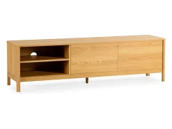 Mueble Tv Nassau 2 puertas efecto Roble