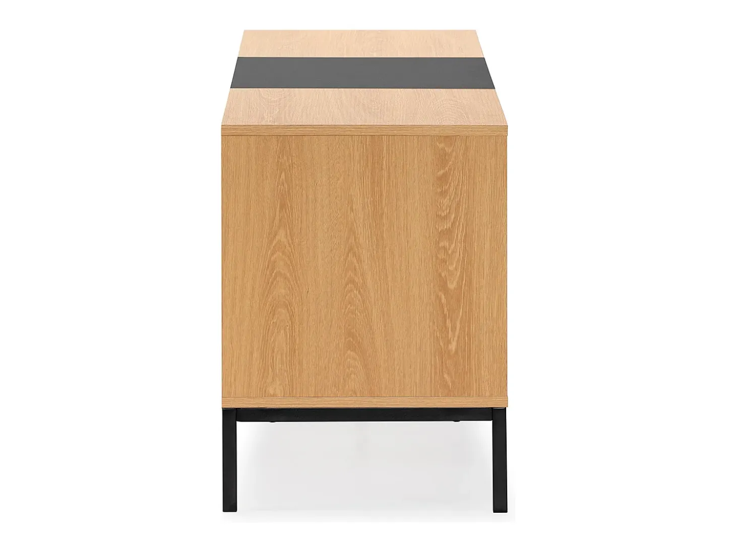 Mueble Tv Nieve 2 puertas 1 cajón Roble