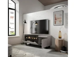 Mueble TV, Televisión, 150x35x57cm, Para TV hasta 65