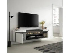 Mueble TV, Televisión, 200x35x45cm, Para TV hasta 80