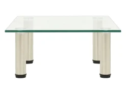 Mueble TV transparente 40x35x17 cm Cristal templado