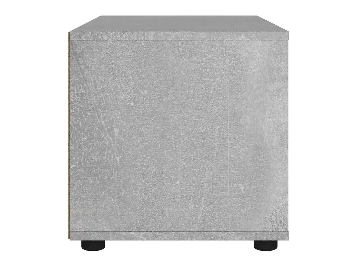 Mueble TV VISNES gris hormigón 60x40x38 cm madera ingeniería