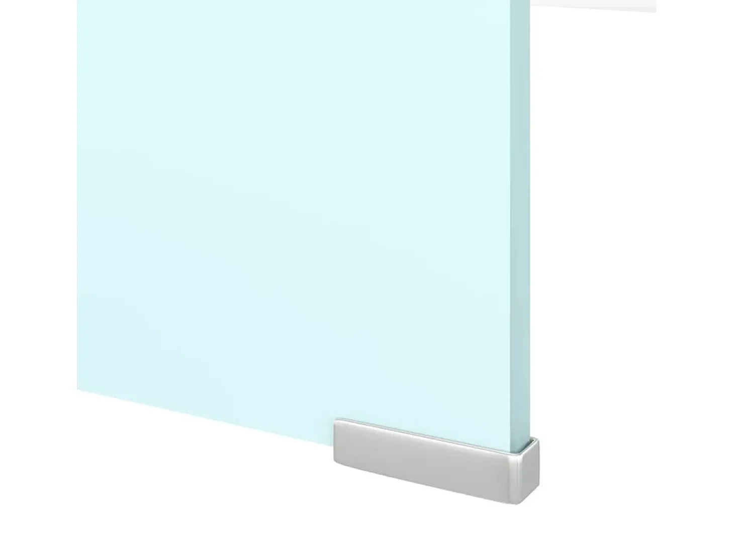 Mueble TV/Elevador de monitor cristal verde 120x30x13 cm YOE86829
