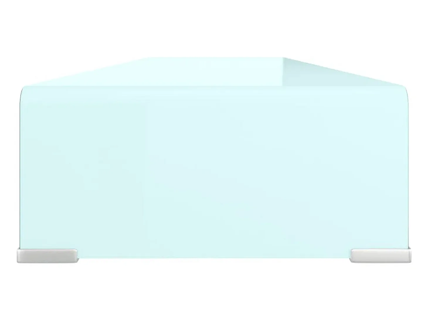 Mueble TV/Elevador de monitor cristal verde 120x30x13 cm YOE86829