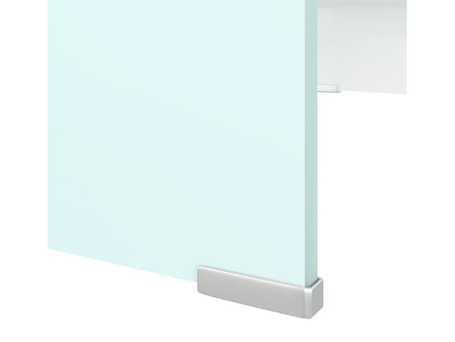 Mueble TV/Elevador de monitor cristal verde 70x30x13 cm ES827787