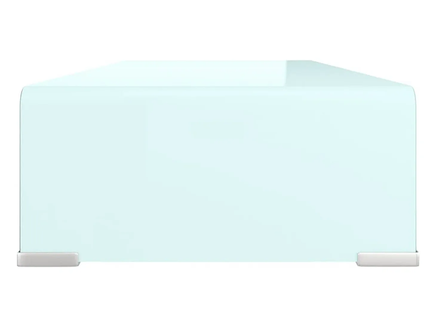 Mueble TV/Elevador de monitor cristal verde 70x30x13 cm ES827787
