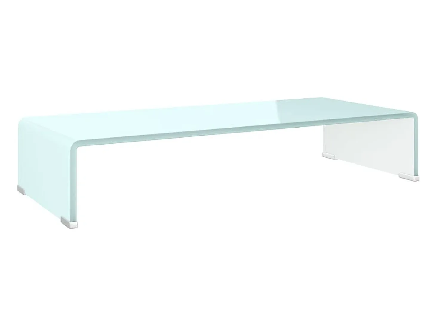 Mueble TV/Elevador de monitor cristal verde 70x30x13 cm ES827787