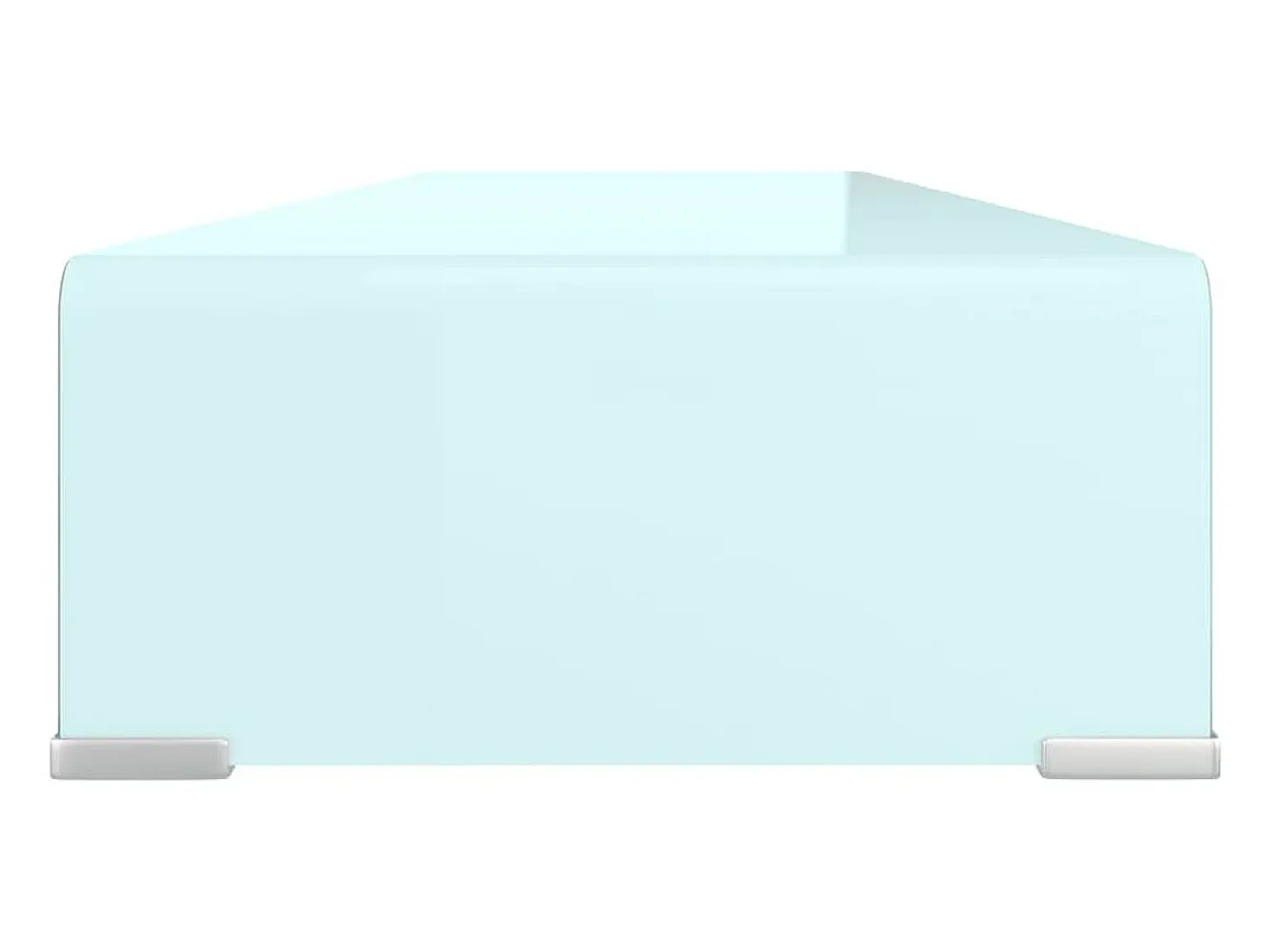 Mueble TV/Elevador de monitor cristal verde 100x30x13 cm ES41677