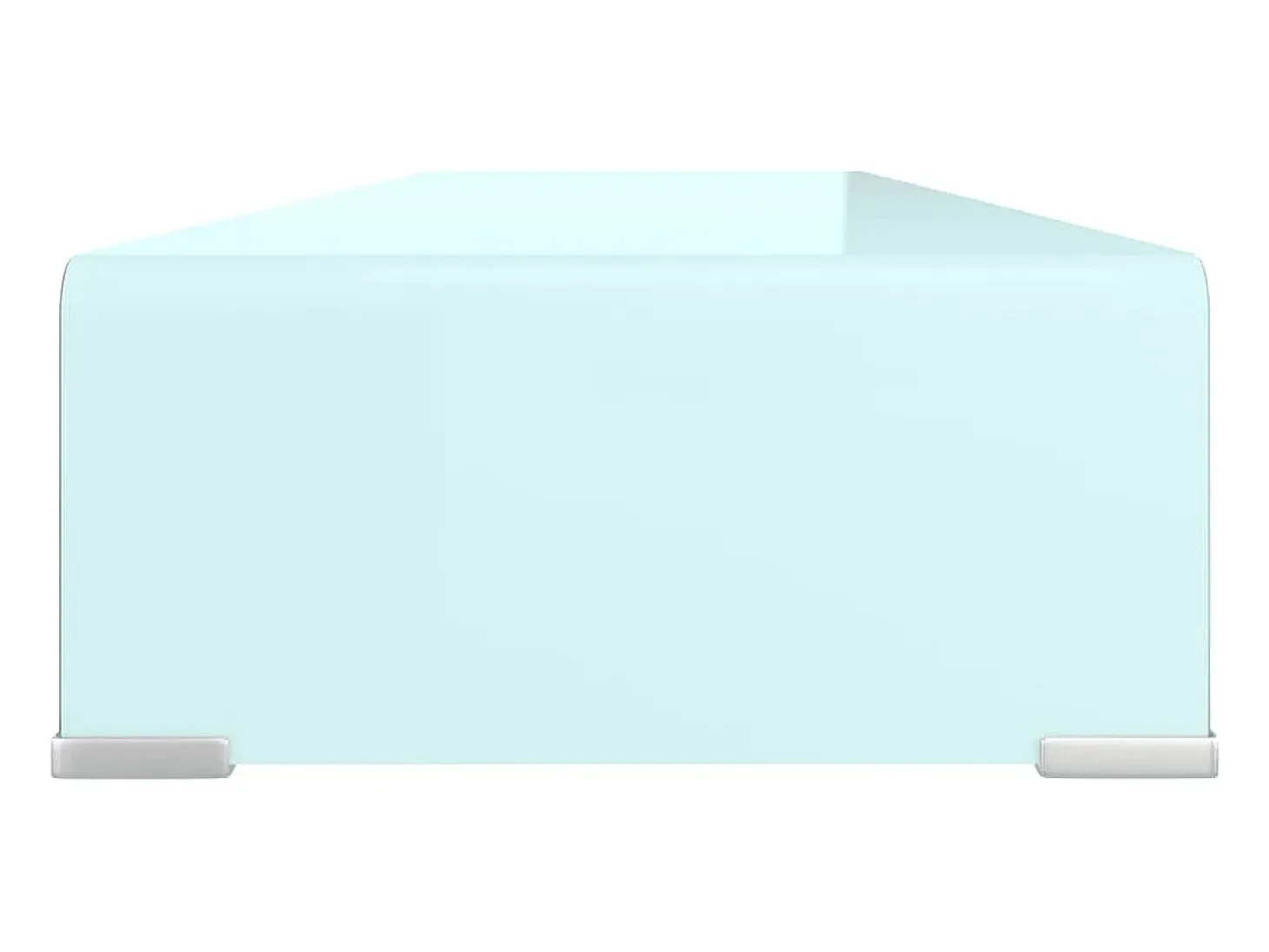 Mueble TV/Elevador de monitor cristal verde 100x30x13 cm ES41677
