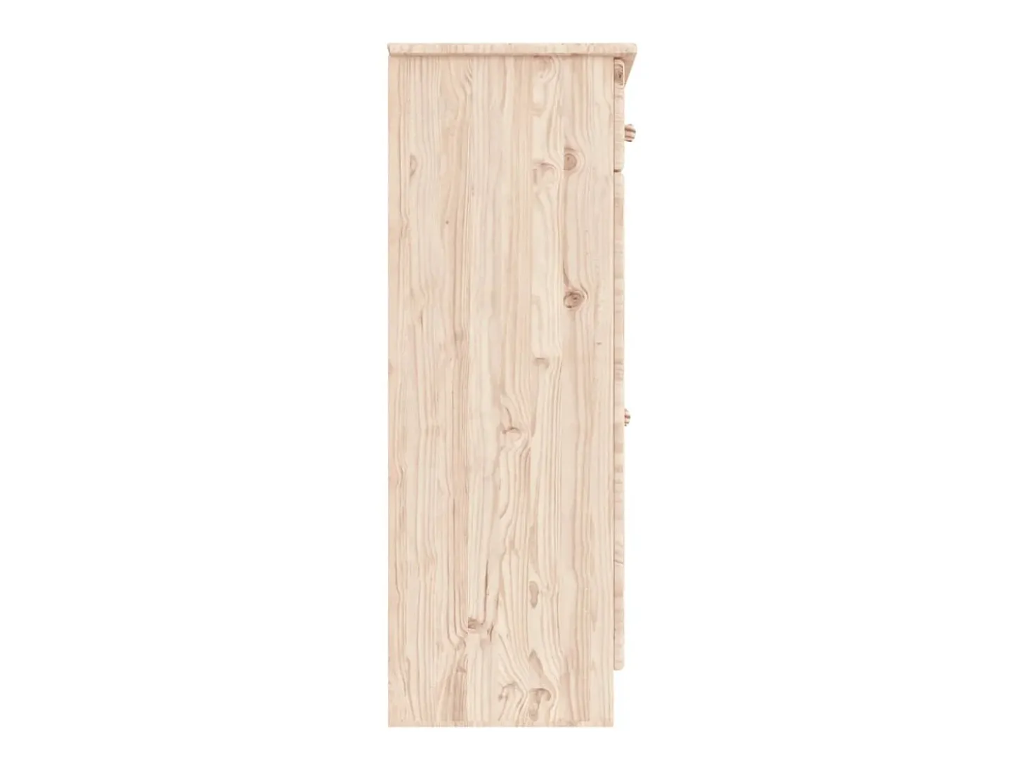 Mueble zapatero ALTA madera maciza de pino 77x35x96 cm ES972861