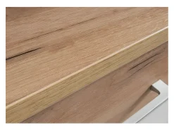 Mueble zapatero Cheyenne blanco y madera