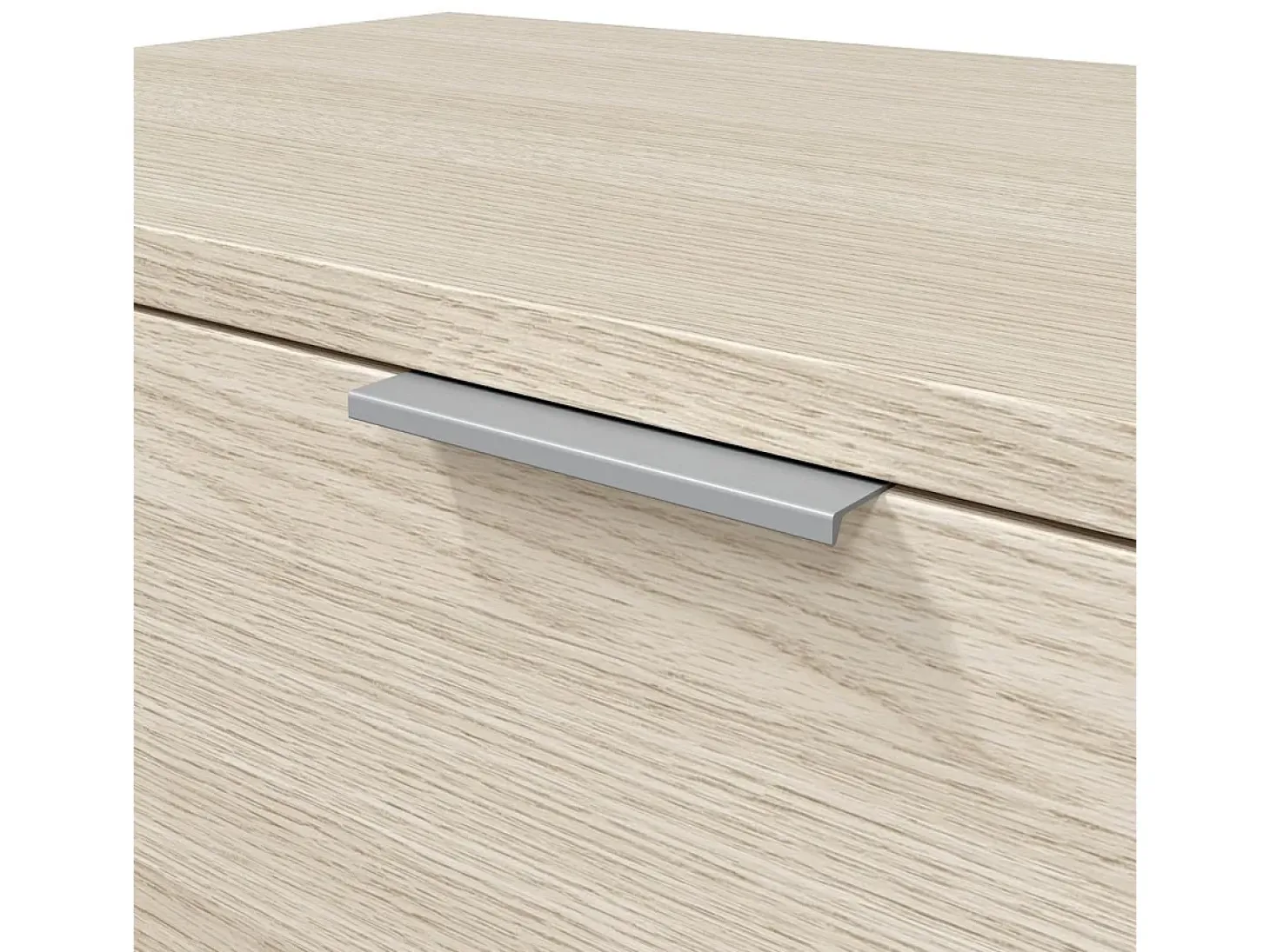 Mueble zapatero de 3 puertas abatibles - L60 cm