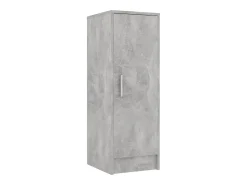 Mueble zapatero de aglomerado gris hormigón 32x35x92 cm ES373875