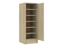 Mueble zapatero de aglomerado roble Sonoma 32x35x92 cm ES269074