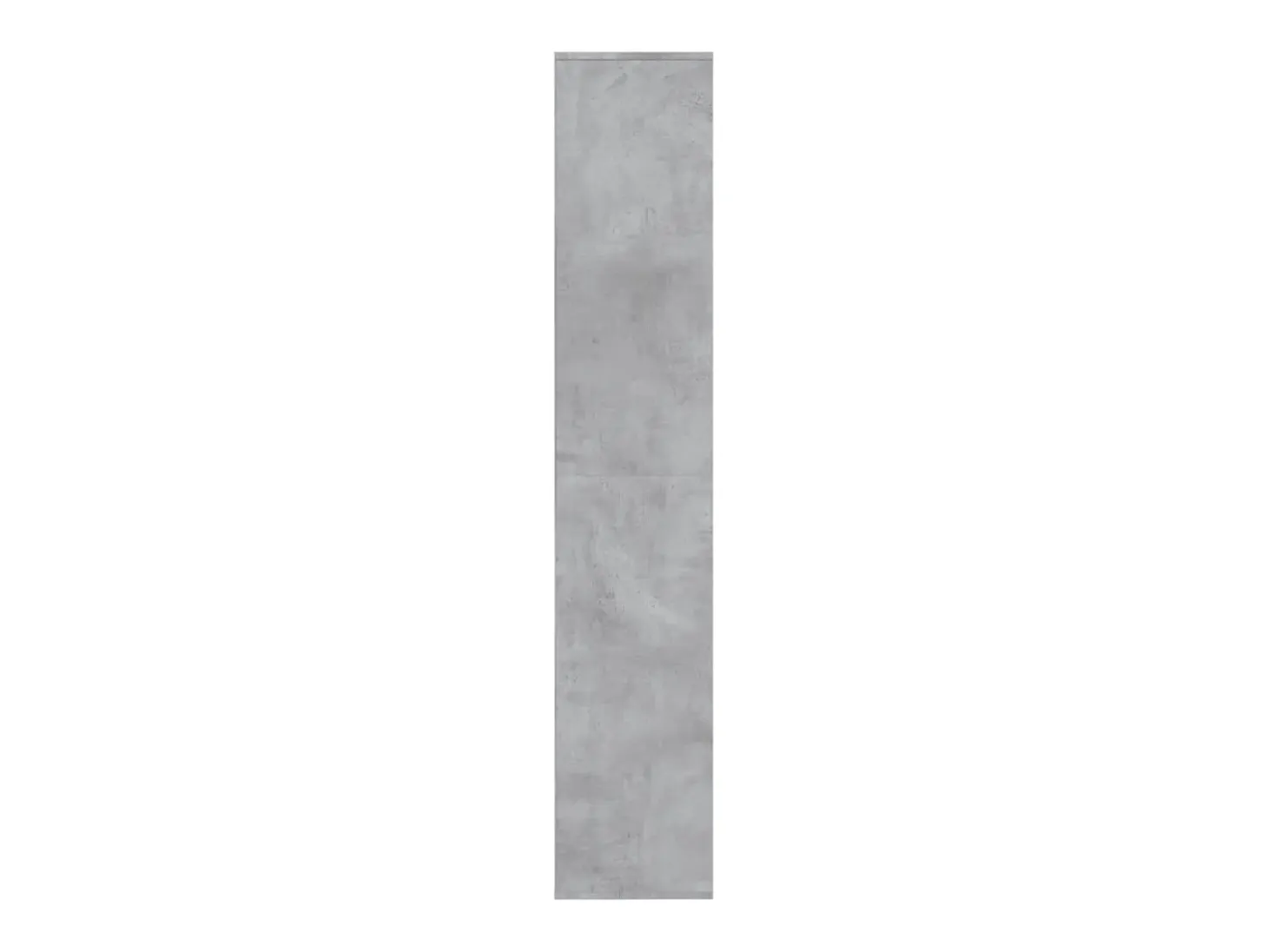Mueble zapatero de contrachapada gris hormigón 80x35,5x180 cm ES205803