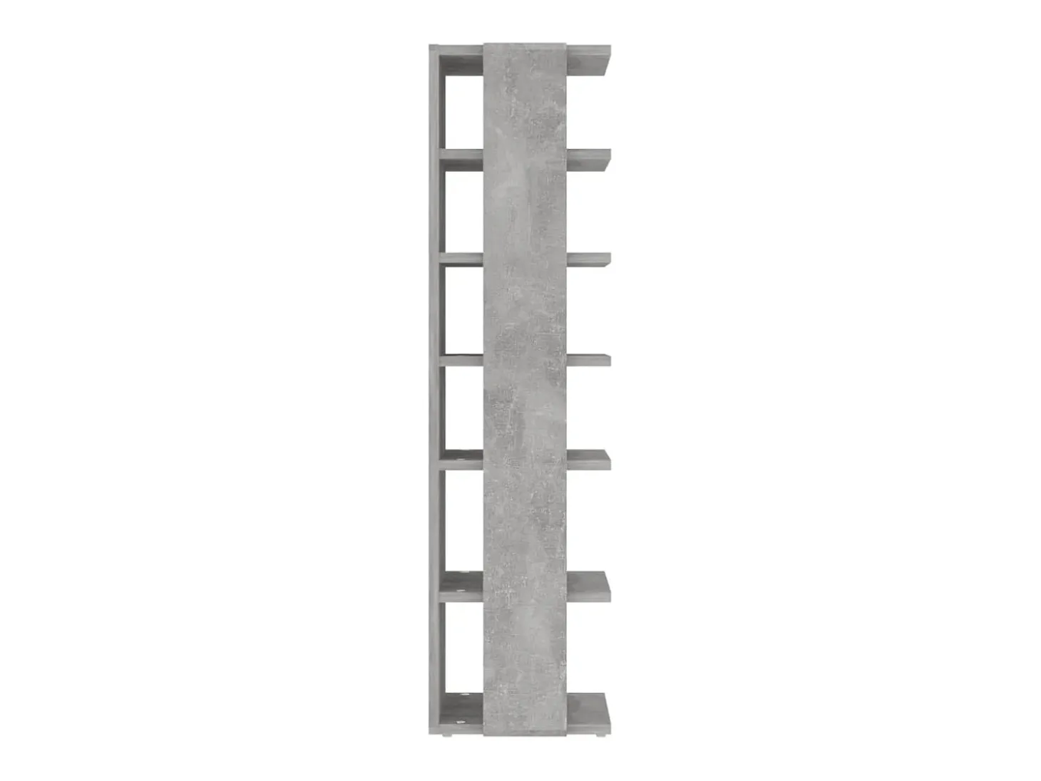 Mueble zapatero de ingeniería gris hormigón 27,5x27x102 cm ES736268