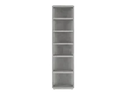 Mueble zapatero de ingeniería gris hormigón 27,5x27x102 cm ES736268