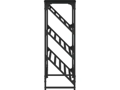 Mueble zapatero de madera de ingeniería negro 90x30x85 cm ES951565