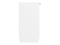 Mueble zapatero de madera contrachapada blanco 59x35x70 cm ES772501