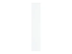 Mueble zapatero de madera contrachapada blanco 54x34x183 cm ES839409