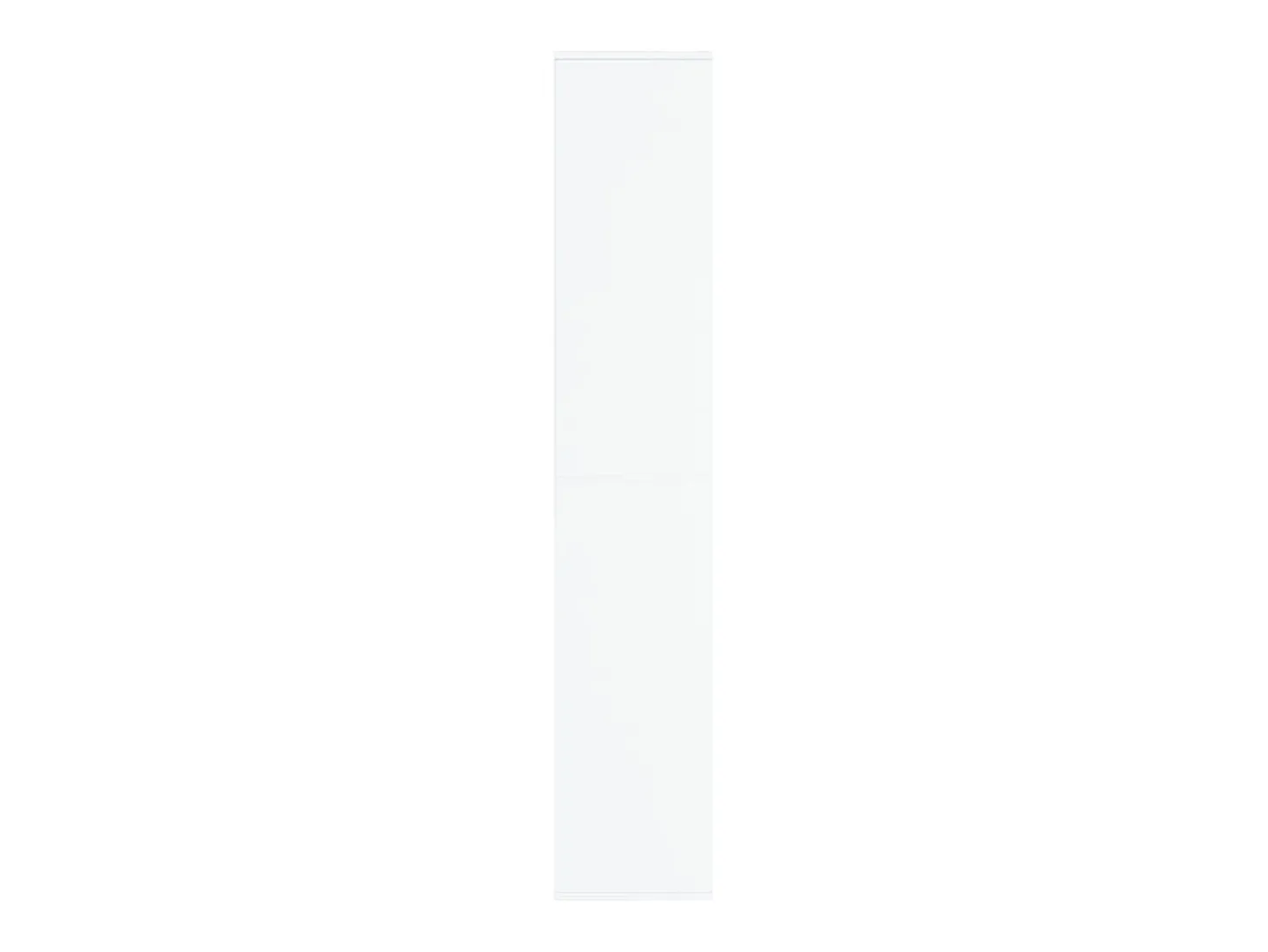 Mueble zapatero de madera contrachapada blanco 54x34x183 cm ES839409