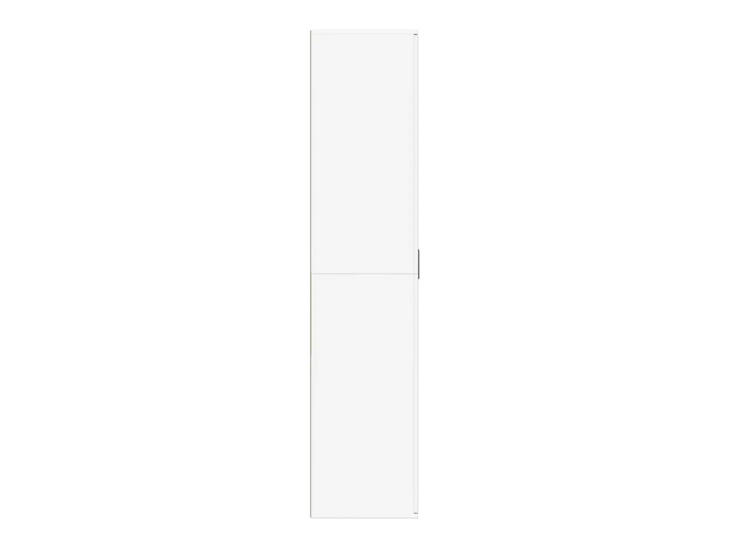 Mueble zapatero de madera de ingeniería blanco 80x39x178 cm ES229531