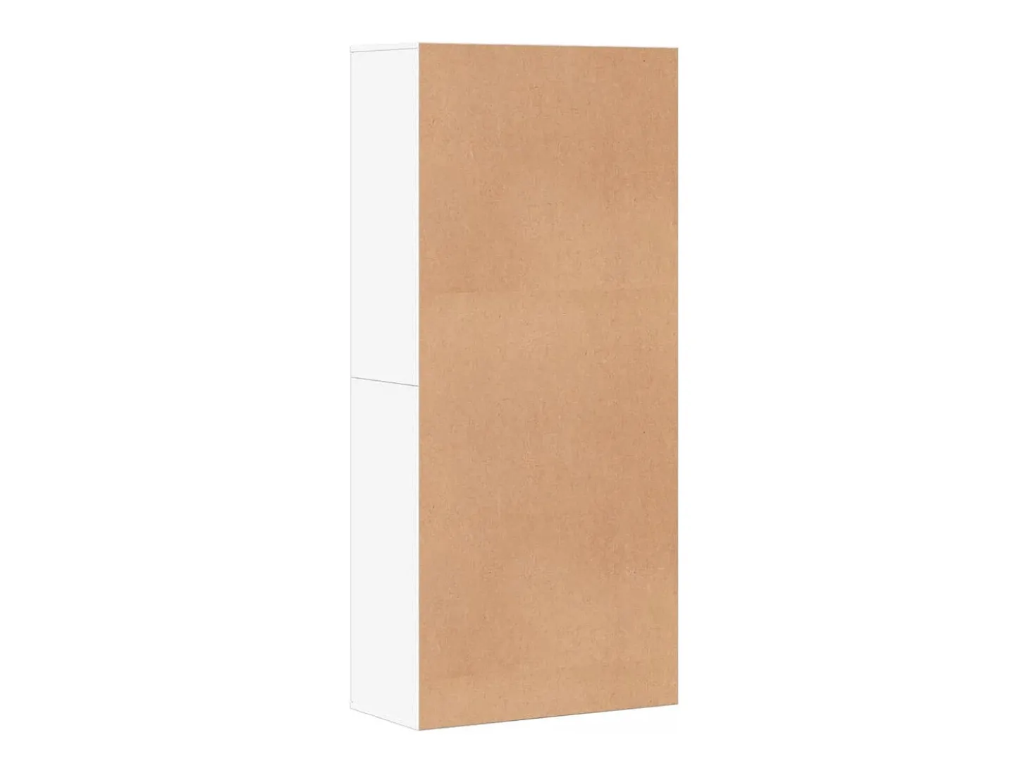 Mueble zapatero de madera de ingeniería blanco 80x39x178 cm ES229531