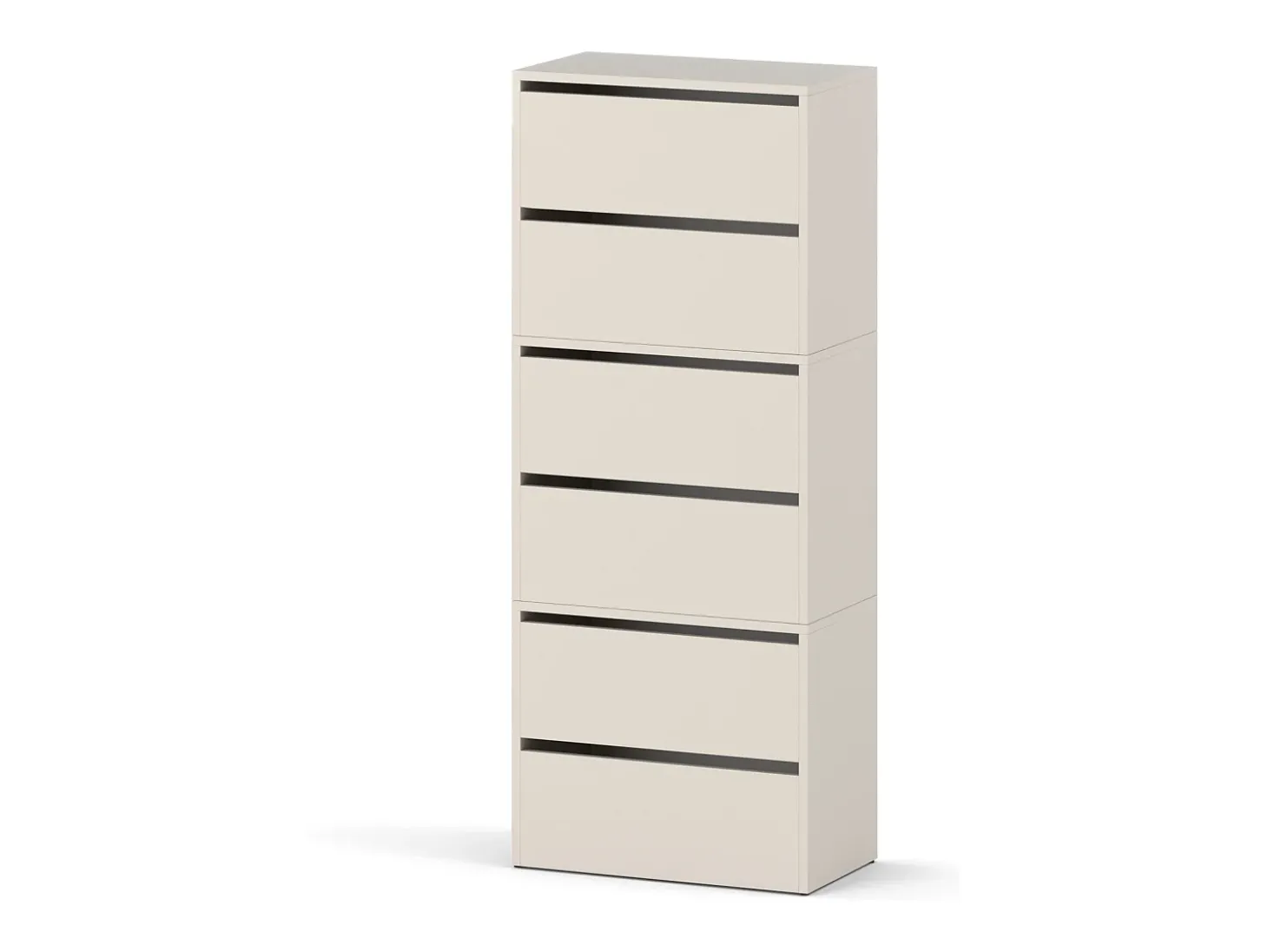 Mueble Zapatero Estrecho Cachemira 60x36x150cm – Estantería para 15 pares, Almacenamiento para la Entrada