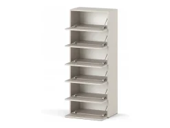 Mueble Zapatero Estrecho Cachemira 60x36x150cm – Estantería para 15 pares, Almacenamiento para la Entrada