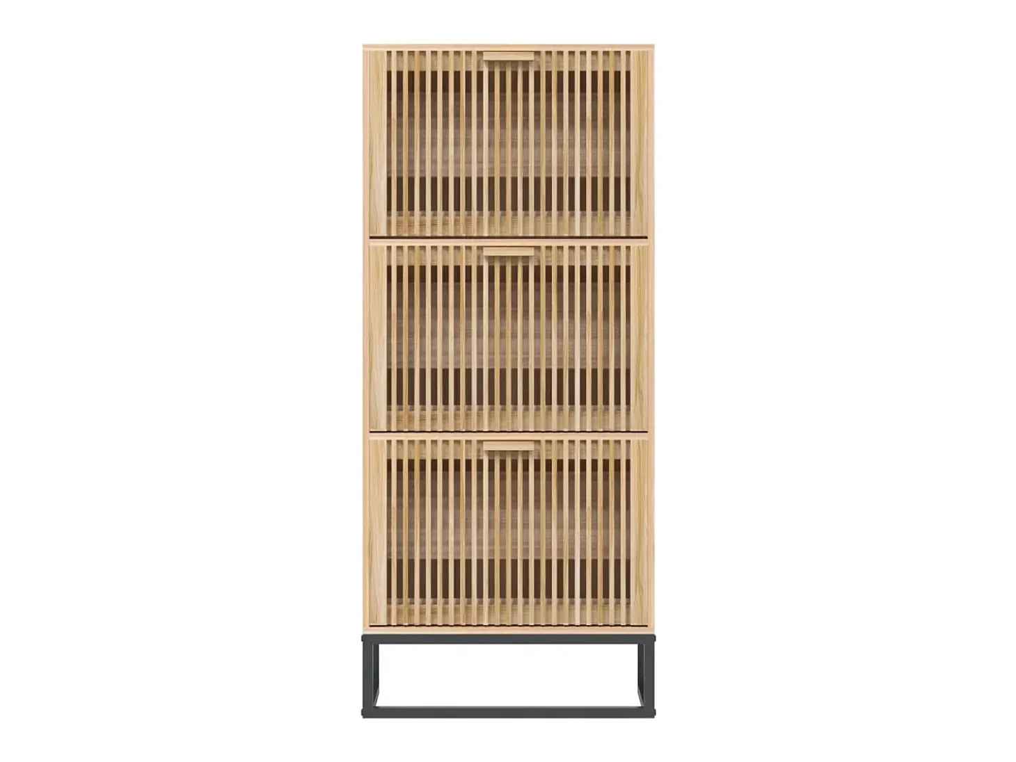 Mueble zapatero madera contrachapada 52x25x120 cm ES323970