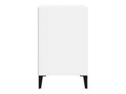 Mueble zapatero madera contrachapada blanco 102x36x60 cm ES636202