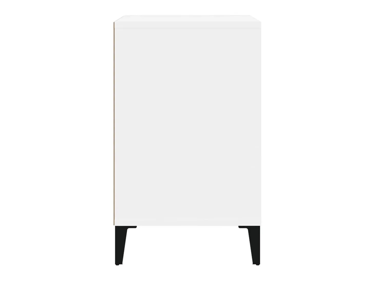 Mueble zapatero madera contrachapada blanco 102x36x60 cm ES636202