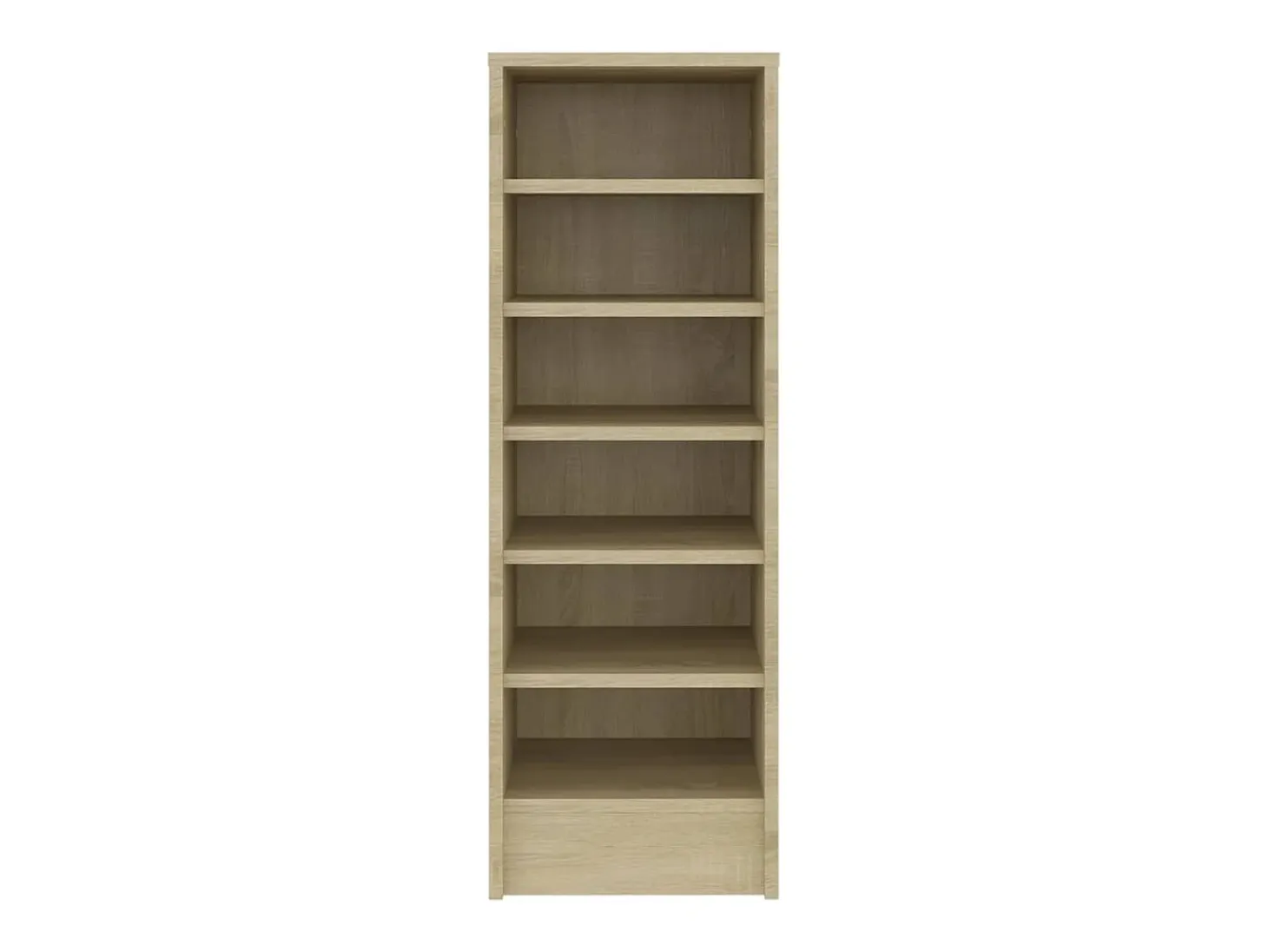Mueble zapatero madera contrachapada roble Sonoma 31,5x35x90 cm ES304384