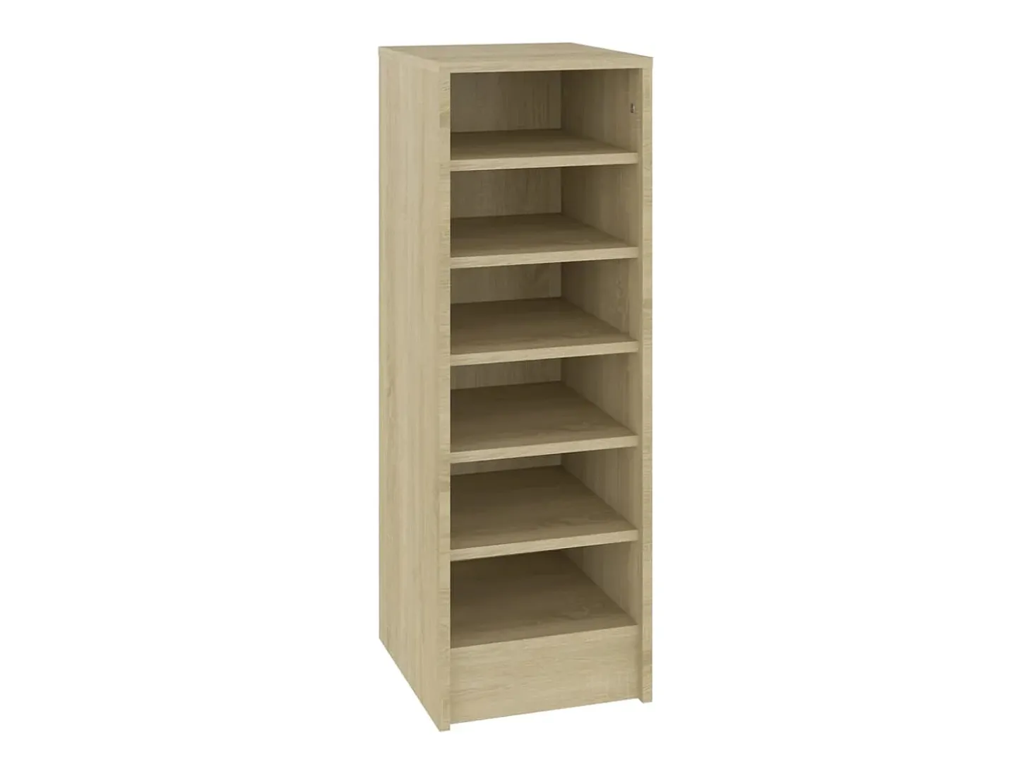 Mueble zapatero madera contrachapada roble Sonoma 31,5x35x90 cm ES304384