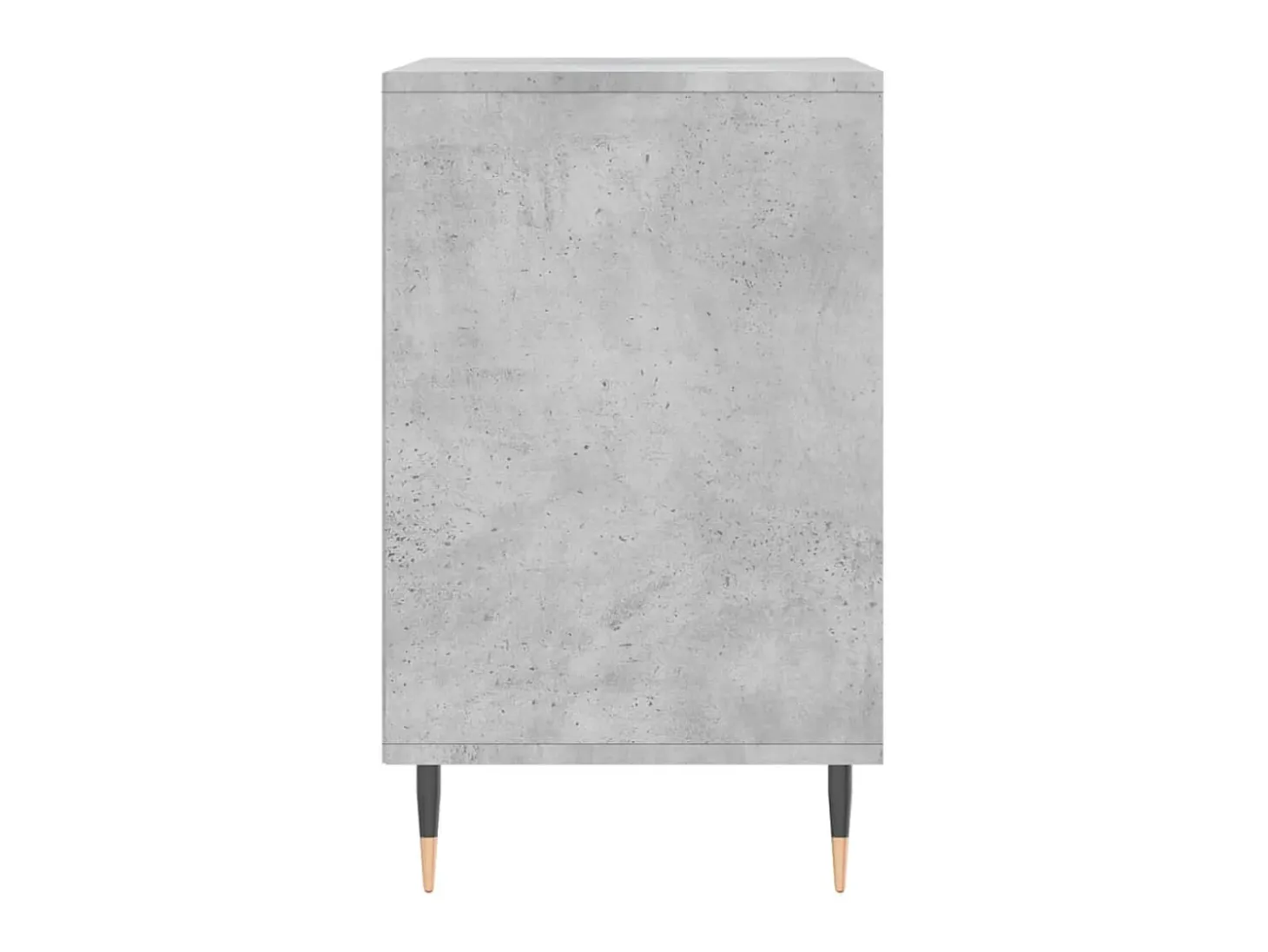 Mueble zapatero madera contrachapada gris hormigón 102x36x60 cm ES824508